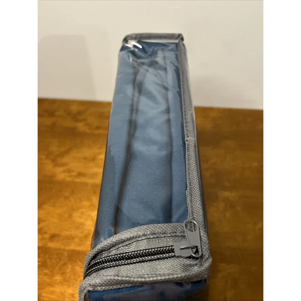 Modern Southern Home Sheet Set Twin/ Twin XL Blue Microfiber Set 2 Pillowcases